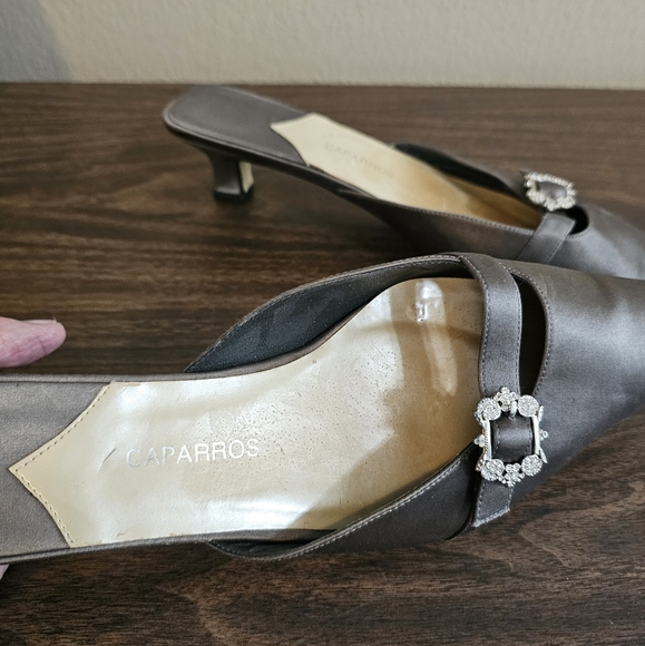 Caparros Gray 12M Mules - Picture 3 of 4